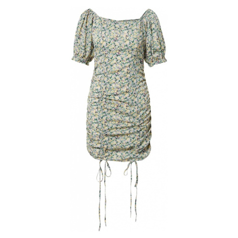 Daisy Street Šaty 'Brooke'  svetložltá / zelená / mätová / levanduľová / pastelovo fialová