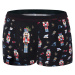 Boxerky Black Merry Christmas model 17595562 - Cornette