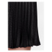 DKNY Plisovaná sukňa P3ANUO53 Čierna