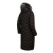 ALPINE PRO KOFRA Dámsky kabát, čierna, veľkosť