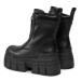 Buffalo Členková obuv Gospher Zip Boot BN1622350 Čierna