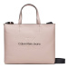 Calvin Klein Jeans Kabelka Sculpted Mini Slim Tote26 Mono K60K611547 Ružová