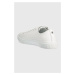 Kožené tenisky Karl Lagerfeld KAMPUS III pánske, biela farba, KL50325