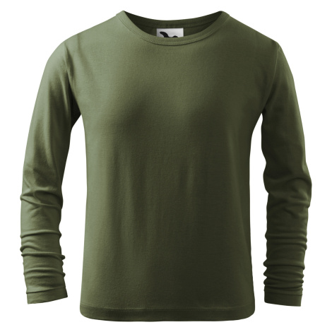 Malfini Long Sleeve 160 Detské tričko 121 khaki