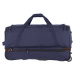 Travelite Basics Wheeled duffle L Navy/orange