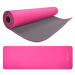 Podložka na cvičenie Sportago TPE Yoga dvojvrstvová 173x61x0,4 cm, ružová