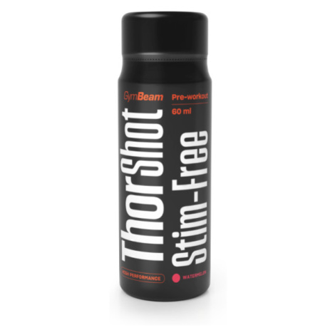 GymBeam Thor Stim-free shot 20 x 60 ml citrón limetka