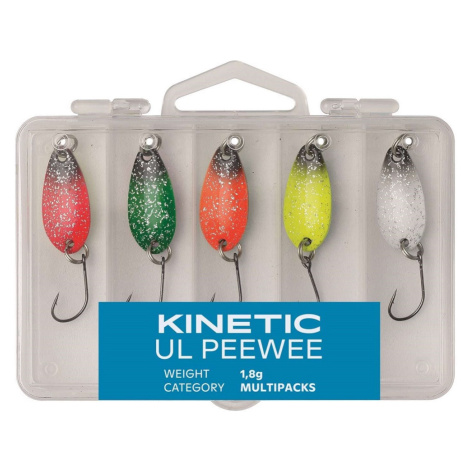 Kinetic plandavka ul peewee 5 ks - mix 1,8 a 3,5 g