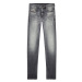 Džínsy Diesel 1979 Sleenker Trousers Black