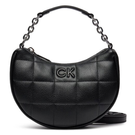 Calvin Klein Kabelka Square Quilt Chain Mini Bag K60K612020 Čierna