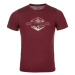 Men's outdoor T-shirt Kilpi GAROVE-M dark red