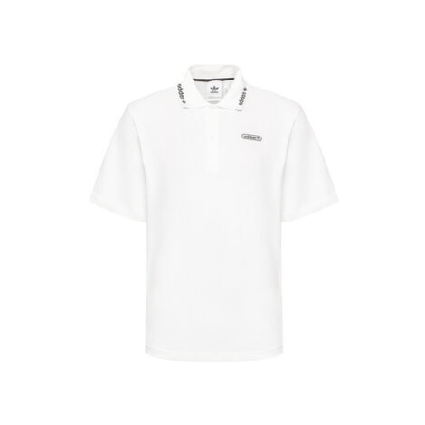 Adidas Polokošeľa Summer GN3835 Biela Regular Fit