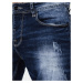 Pánske modré džínsové nohavice Dstreet UX4225