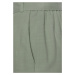LASCANA Plisované nohavice  zelená