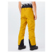 Picture Organic Clothing Športové nohavice  čierna / zlatá žltá