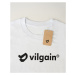 Vilgain Logo Tee – White