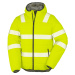 Result Unisex recyklovaná bezpečnostná bunda R500X Fluorescent Yellow