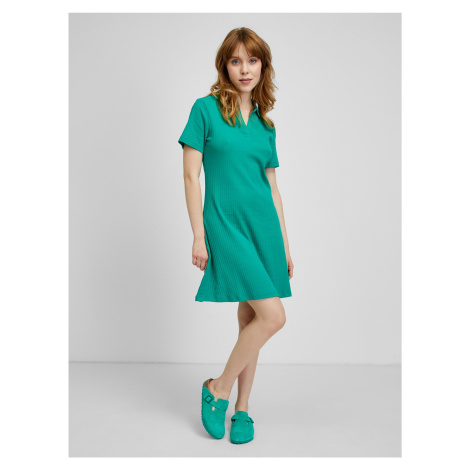 Green basic dress ONLY Lea - Women