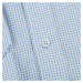 Bielo-modrá kvalitná pánska košeľa v SLIM FIT strihu DubrovnikSLIM