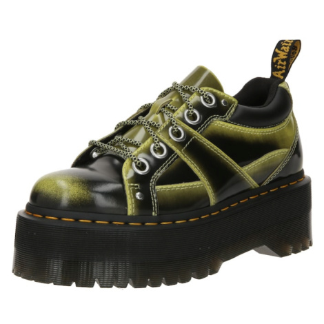 Dr. Martens Šnurovacie topánky '5i Quad Max'  zelená / čierna Dr Martens