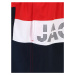Jack & Jones Plus Plavecké šortky 'FIJI'  námornícka modrá / červená / biela
