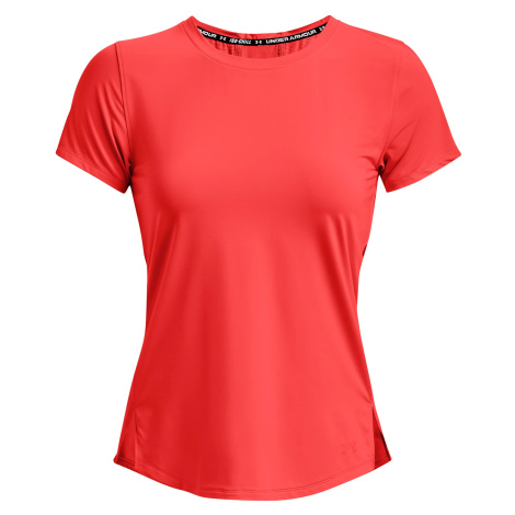 Women's T-shirt Under Armour Iso-Chill 200 Laser Tee Vermilion-RED S