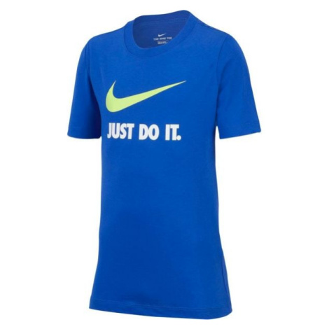 Nike NSW TEE JDI SWOOSH Chlapčenské tričko, modrá, veľkosť