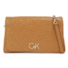 Calvin Klein Kabelka Re-Lock Shoulder Bag Md - Emb K60K611061 Hnedá