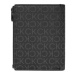 Calvin Klein Veľká pánska peňaženka Rubberized Trifold 6Cc W/Detach K50K511379 Čierna