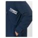 Tommy Jeans Zimná bunda  námornícka modrá / biela / červená