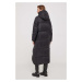 Páperová bunda Bomboogie Anvers dámska, čierna farba, zimná, oversize