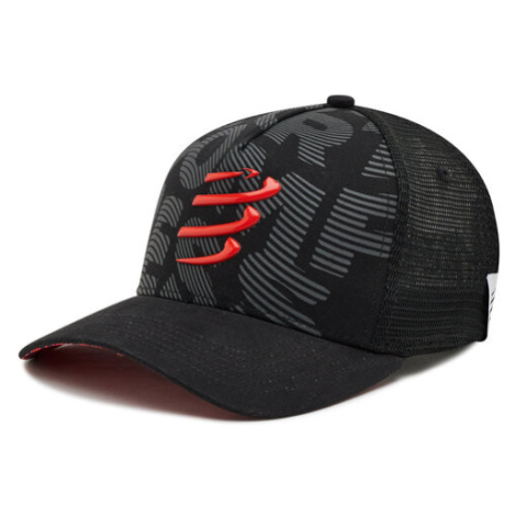 Compressport Šiltovka Trucker Cap CU00008B_990 Čierna