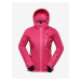 Tmavo ružová dámska lyžiarska bunda s membránou PTX ALPINE PRO Reama