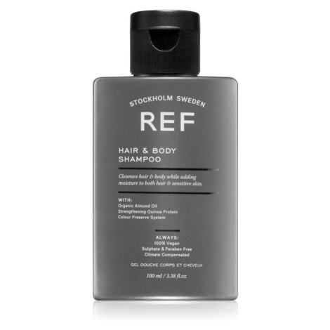 REF Hair & Body šampón a sprchový gél 2 v 1