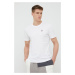 Bavlnené tričko Rossignol biela farba, s nášivkou, RLKMY02