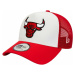 Chicago Bulls 9Forty AF Trucker NBA Team Clear White/Red Šiltovka