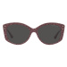 Slnečné okuliare Michael Kors CHARLESTON dámske, bordová farba, 0MK2175U