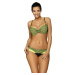 Žlté bodkované bikiny Rosaline Pistacchio M-490 (1)