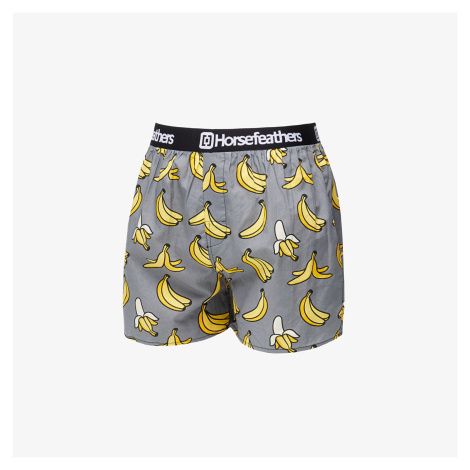 Trenírky Horsefeathers Frazier Boxer Shorts Grey/ Bananas Print