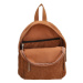 Beagles Hnedý semišový vintage ruksak „Oldies“ 11L