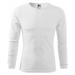 MALFINI Pánske tričko s dlhým rukávom Fit-T Long Sleeve - Biela