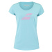 Dámské tričko Babolat Exercise Flag Tee Women Angel Blue L