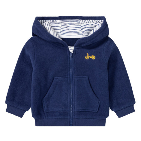 lupilu® Dievčenská/chlapčenská bunda pre bábätká (námornícka modrá)