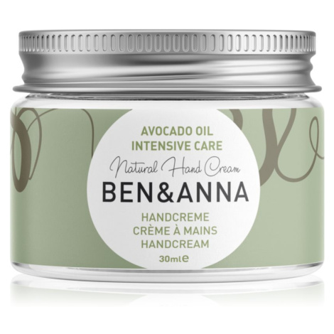 BEN&ANNA Natural Hand Cream Intensive Care intenzívny krém na ruky s avokádom