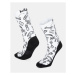 Unisex sports socks KILPI FINISHER-U White