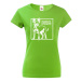 Dámské tričko pre milovníkov zvierat - Pražský krysárik - darček na narodeniny