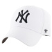 BIELA ŠILTOVKA 47 BRAND MLB NEW YORK YANKEES CAP B-MVPSP17WBP-WHM