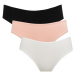 DEFACTO Fall In Love Rib 3-Pack Slip Panties