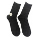 Vlnené tmavosivé ponožky HANS
