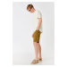 Koton Linen Mix Cargo Chino Shorts